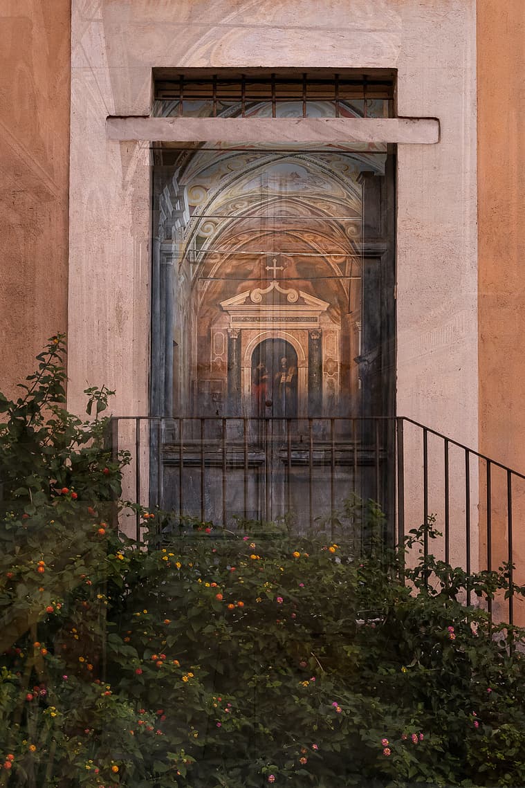 Fine art layered compositions