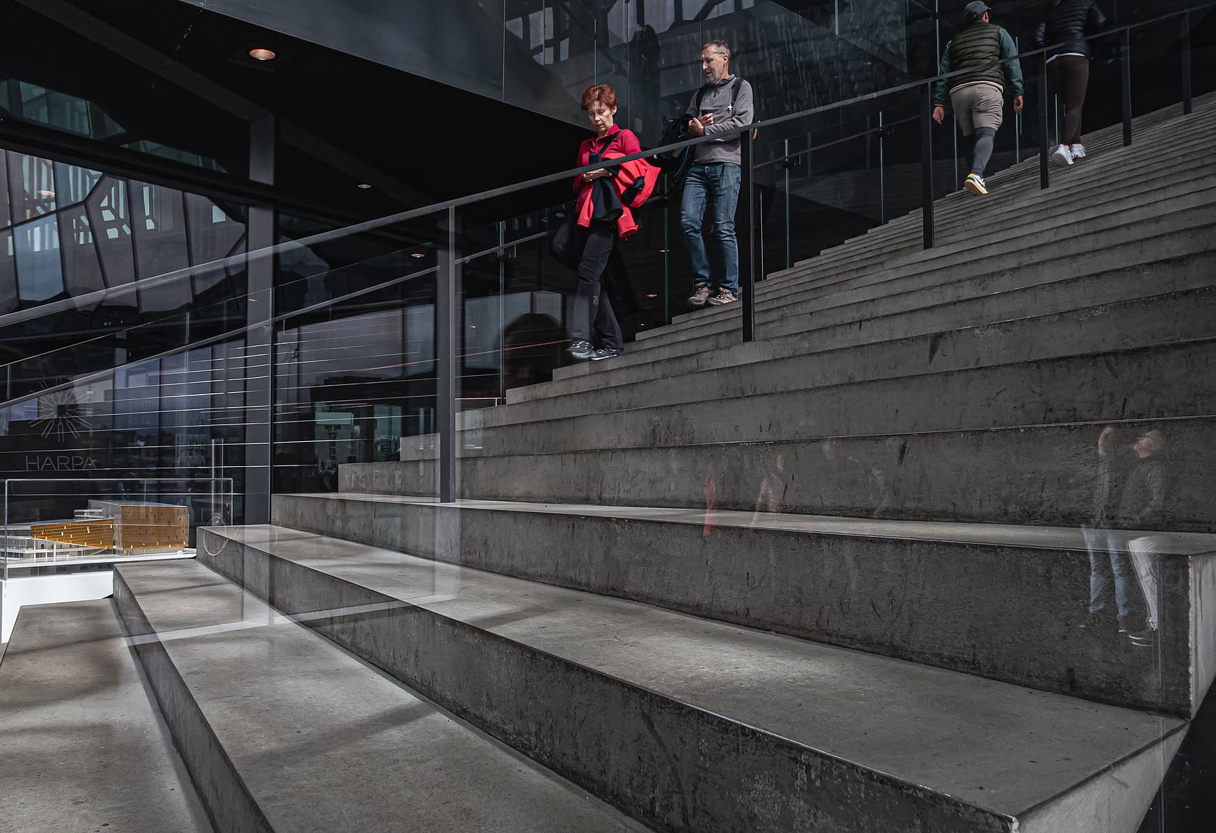 Harpa - Reykjavik Concert Hall and Conference Center - Detail shot -  photographed by Karen Palmer, a highly skilled architectural photographer based in St. Louis, Missouri