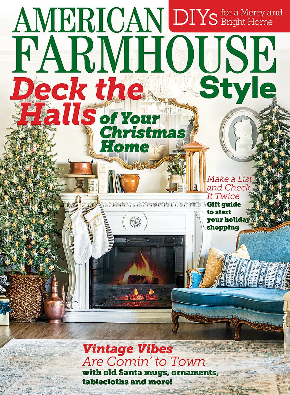 American Farmhouse Style Magazine, Cover photography by Karen Palmer
