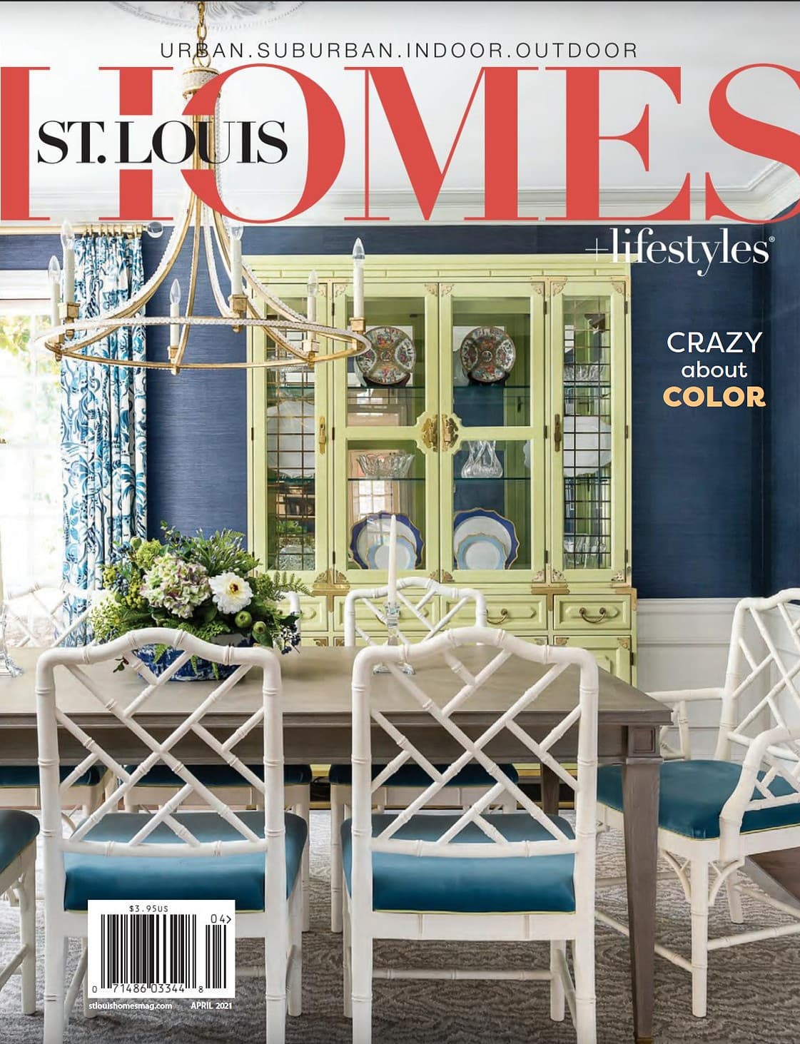 St Louis Homes + Lifestyles, cover photography by Karen Palme