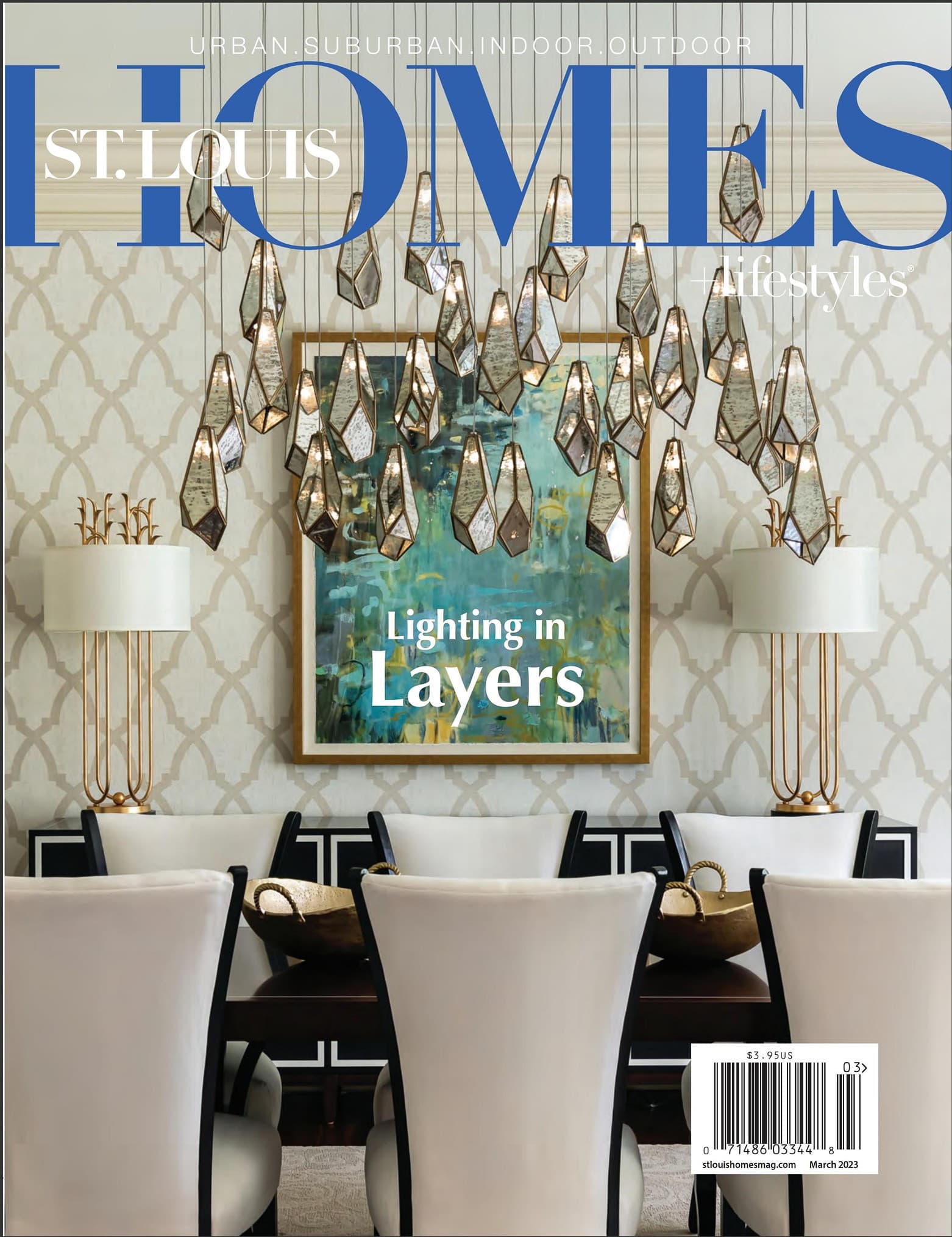 St Louis Homes + Lifestyles, cover photography by Karen Palmer