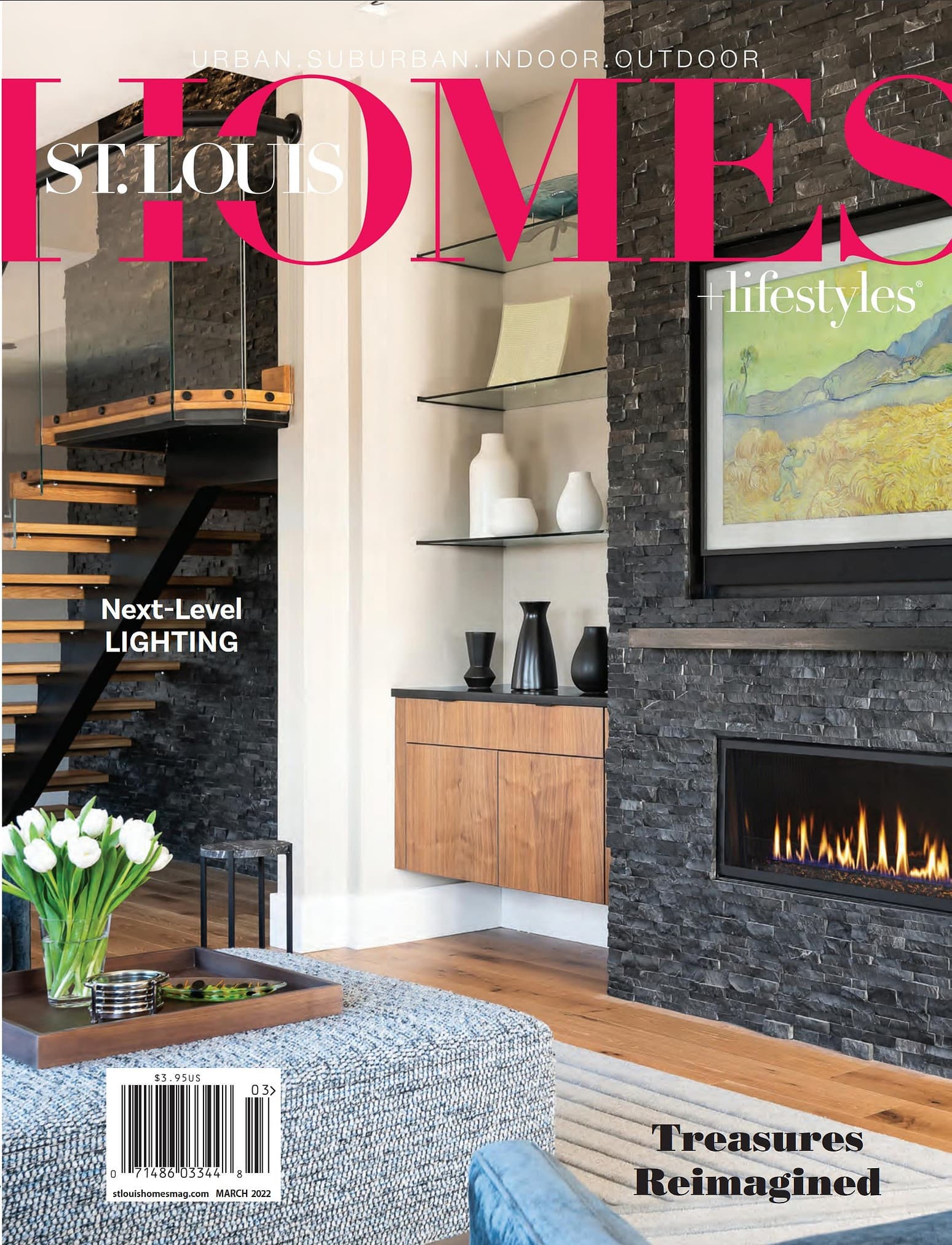 St Louis Homes + Lifestyles, cover photography by Karen Palme