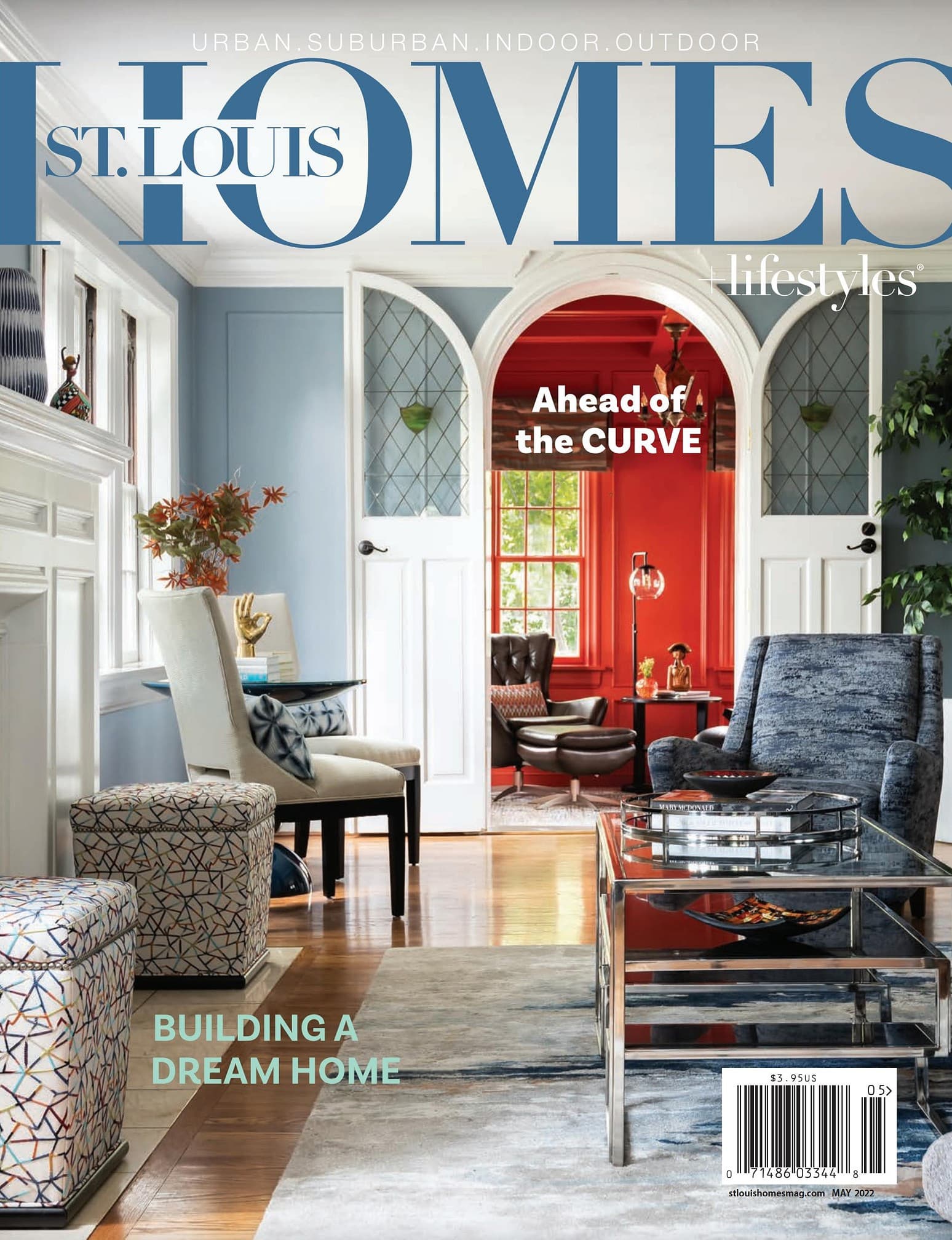 St Louis Homes + Lifestyles, cover photography by Karen Palme