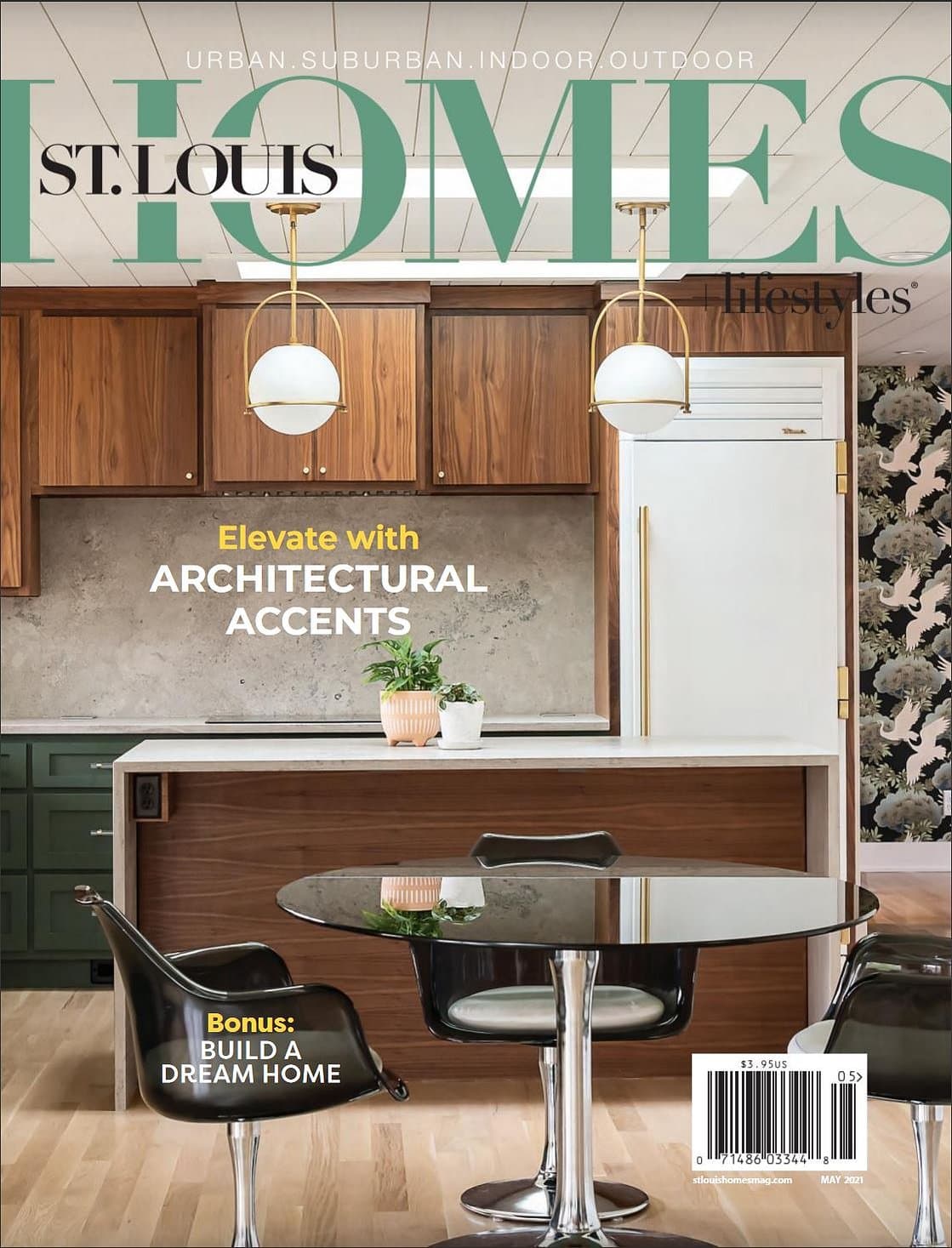 St Louis Homes + Lifestyles, cover photography by Karen Palme