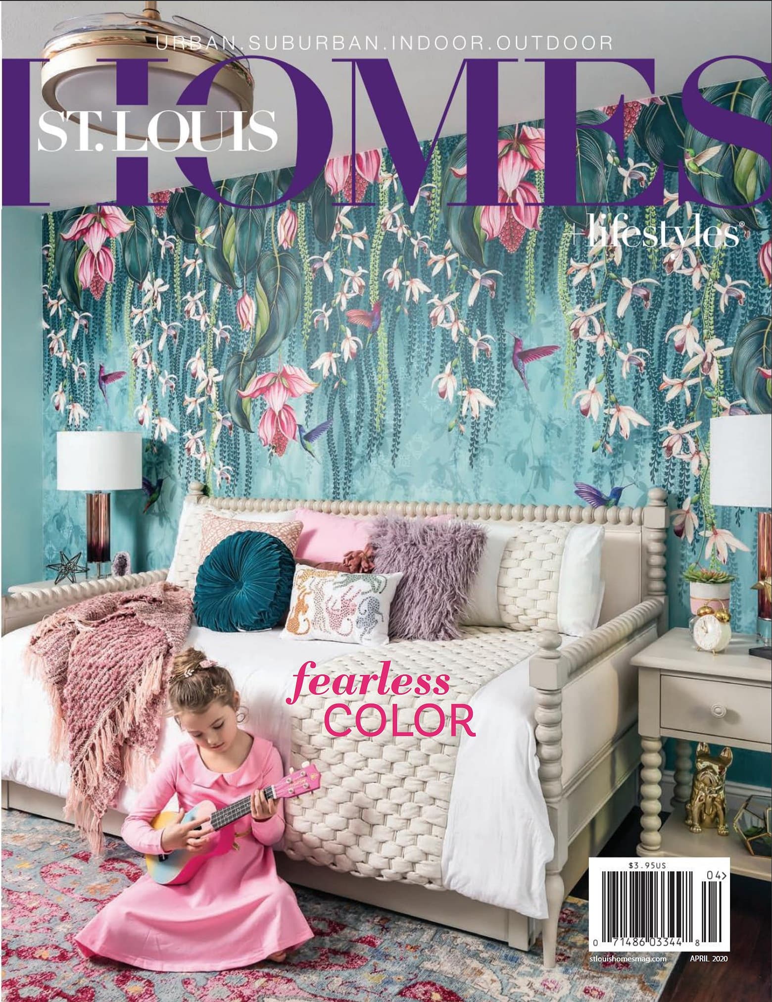 St Louis Homes + Lifestyles, cover photography by Karen Palme