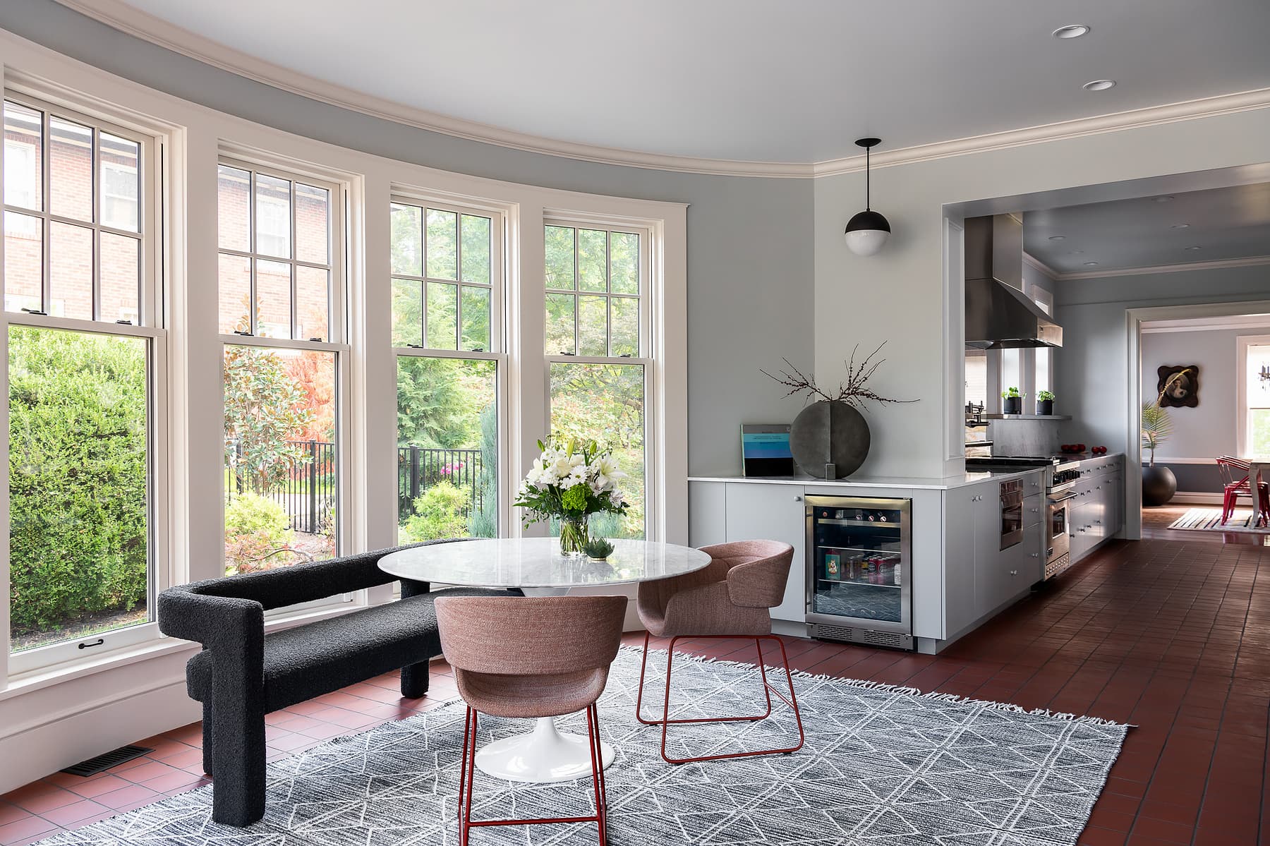 New Addition, looking into the new galley kitchen